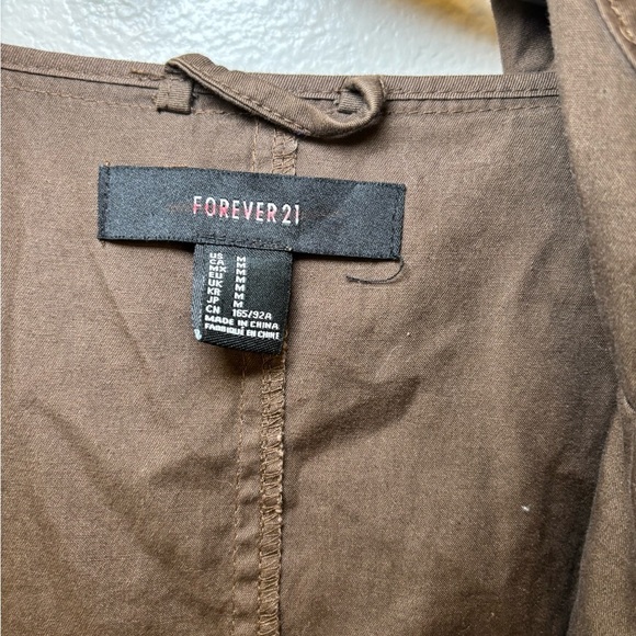 Forever 21 Brown Utility Jacket - Picture 3 of 8
